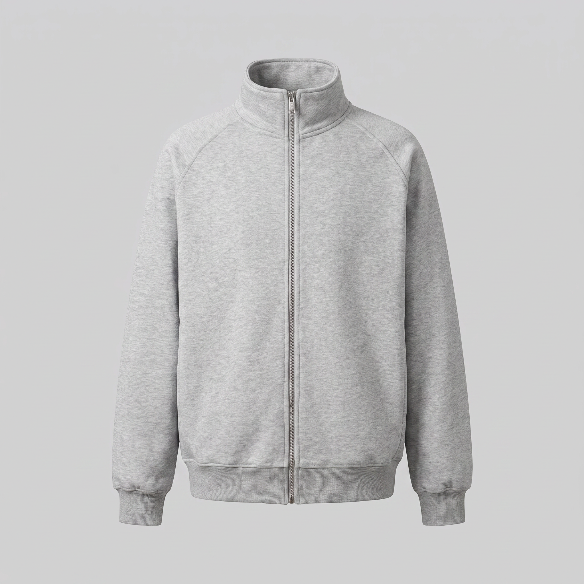 Herren Oversized Trainingsjacke mit durchgehendem Reissverschluss