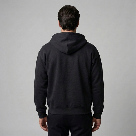 Herren Oversized Zip-Hoodie