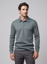 Herren Piqué-Poloshirt mit langen Ärmeln