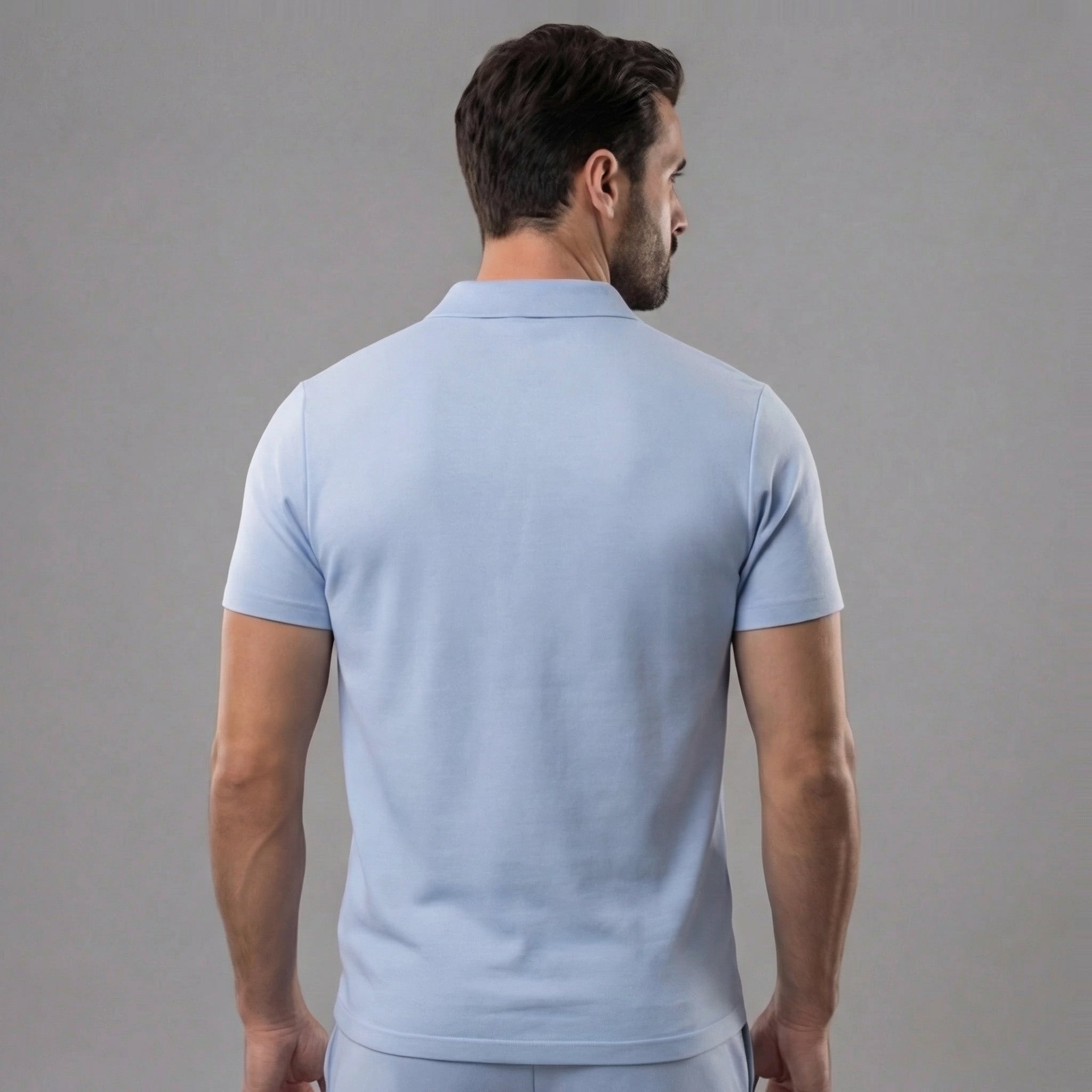 Herren Polohemden und Shorts Set für lässigen Stil