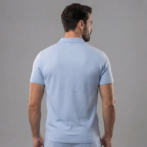 Herren Polohemden und Shorts Set für lässigen Stil