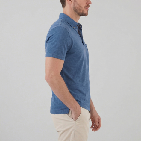 Herren Poloshirt mit kurzen Ärmeln für den Sommer