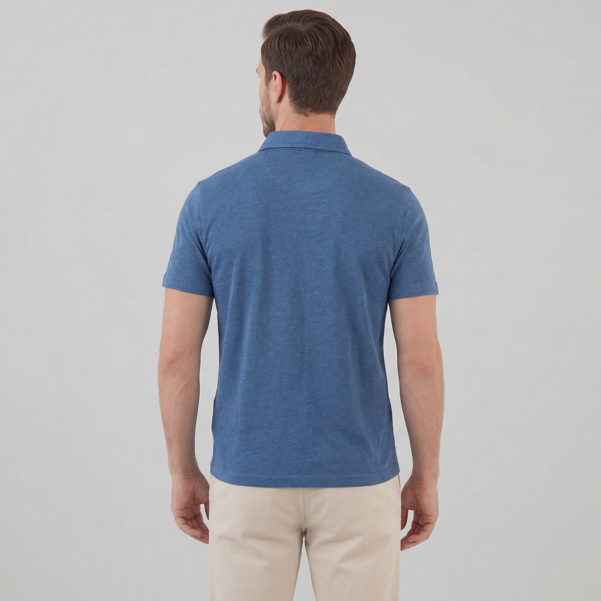 Herren Poloshirt mit kurzen Ärmeln für den Sommer