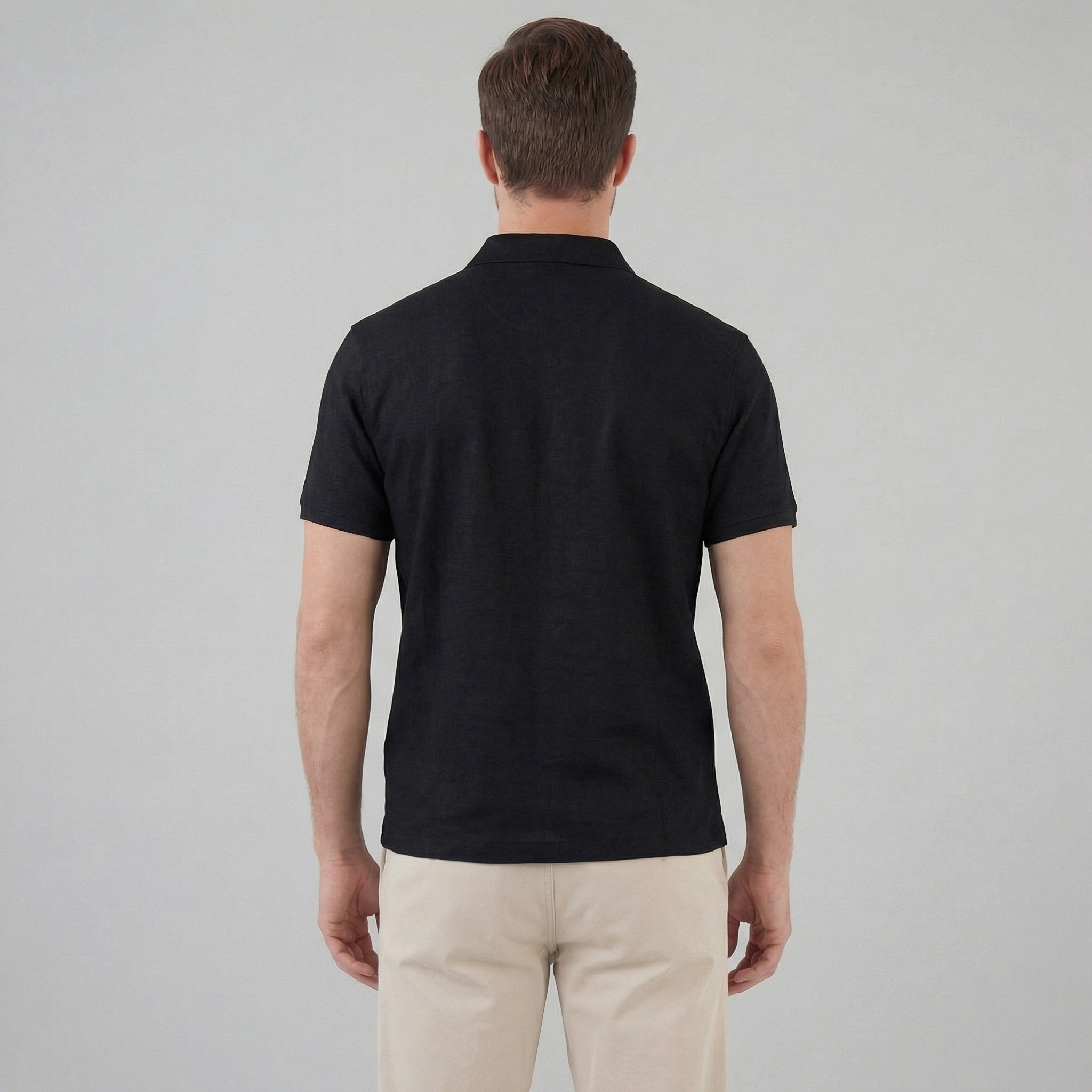 Herren Poloshirt mit kurzen Ärmeln für den Sommer