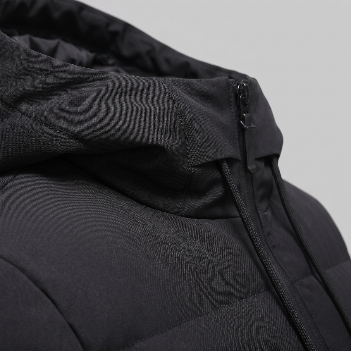 Herren Puffer-Winterjacke mit gesteppter Isolierung
