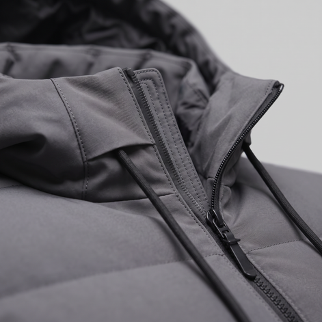 Herren Puffer-Winterjacke mit gesteppter Isolierung