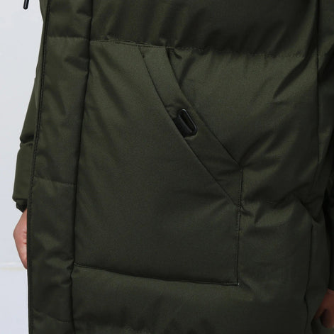 Herren Pufferjacke mit Kapuze in großen Größen bis 8XL