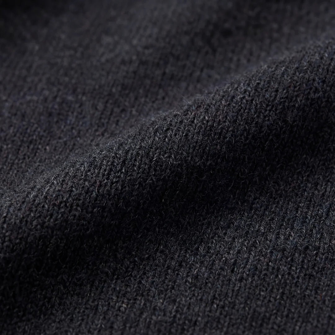 Herren Pullover mit Halbem Reißverschluss und Stehkragen