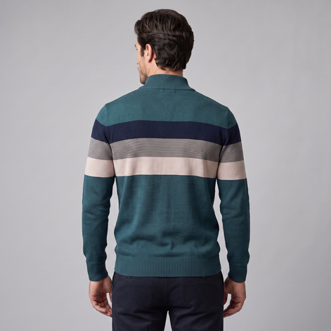 Herren Pullover mit Quarter-Zip