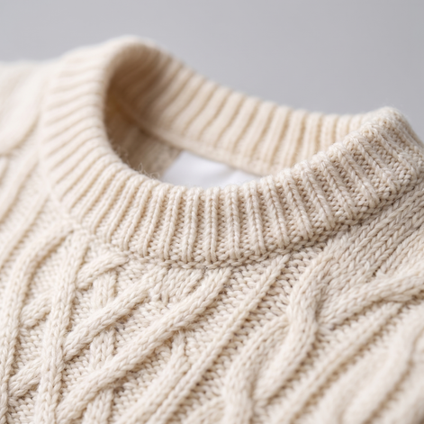 Herren Rautenmuster-Pullover mit Rundhals