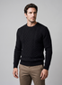 Herren Rautenmuster-Pullover mit Rundhals
