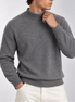 Herren Rollkragen Pullover Strickpullover Langarm