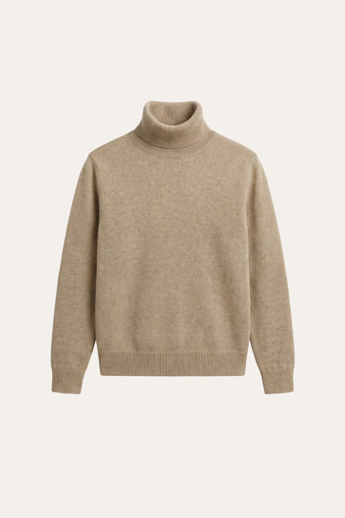 Herren Rollkragenpullover Feinstrick in Eleganter Silhouette
