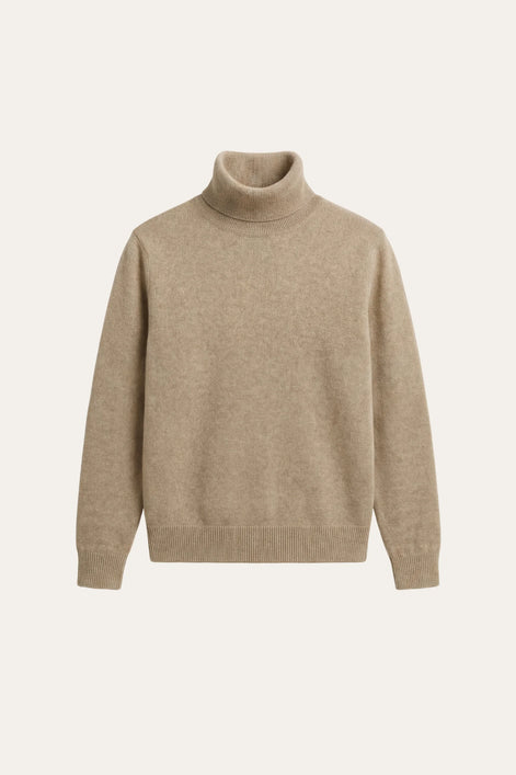 Herren Rollkragenpullover Feinstrick in Eleganter Silhouette
