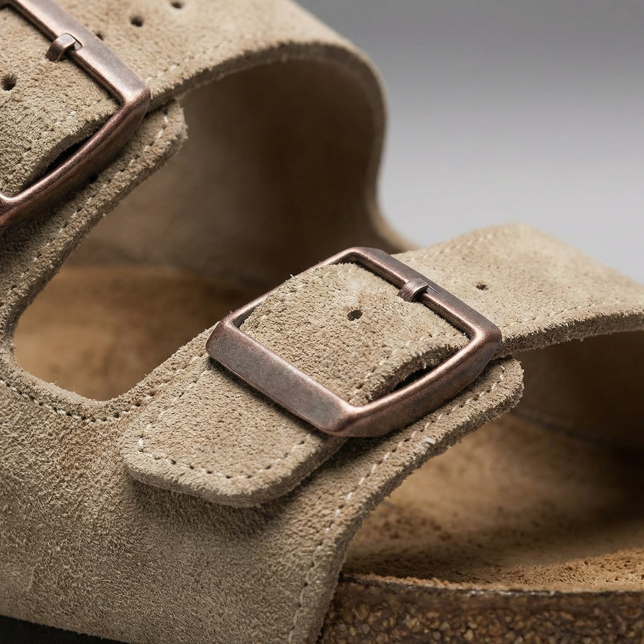 Herren Sandalen Mit Doppel Schnallen