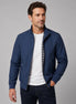 Herren Slim Fit Bomberjacke mit Stehkragen