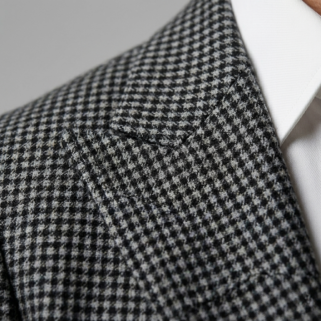 Herren Slim Fit Doppelreihiger Blazer