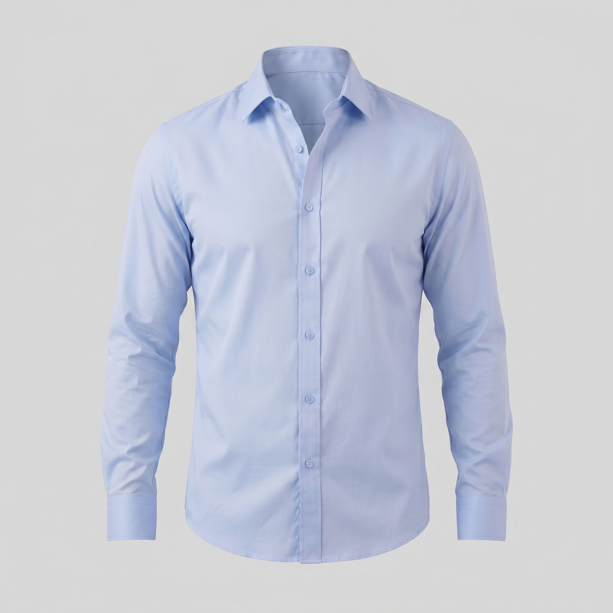 Herren Slim Fit Langarmhemd