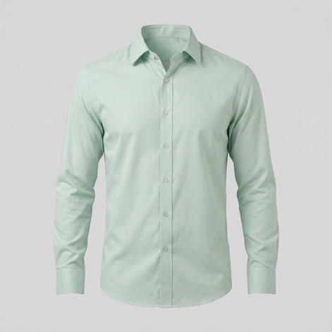 Herren Slim Fit Langarmhemd