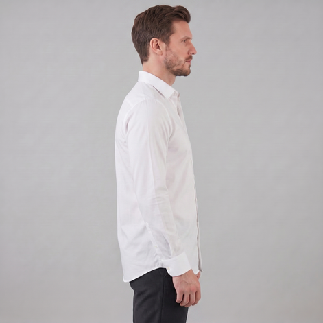 Herren Slim Fit Langarmhemd