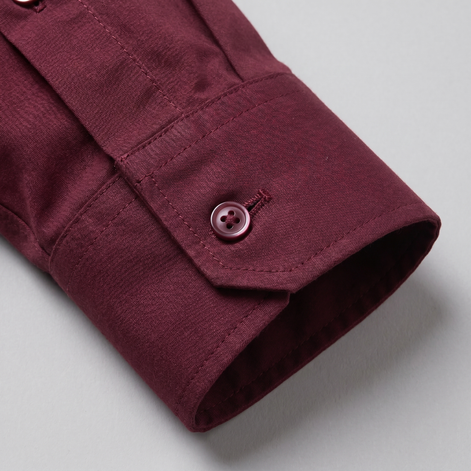 Herren Slim Fit Langarmhemd
