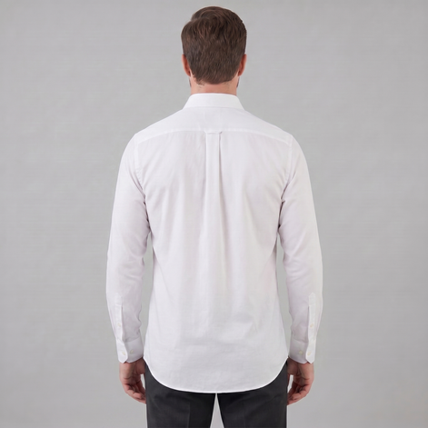 Herren Slim Fit Langarmhemd