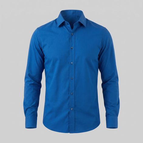 Herren Slim Fit Langarmhemd