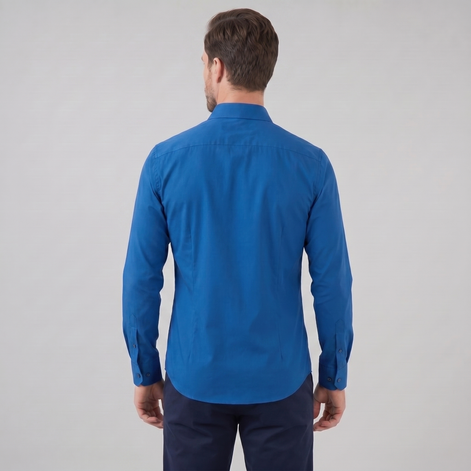 Herren Slim Fit Langarmhemd