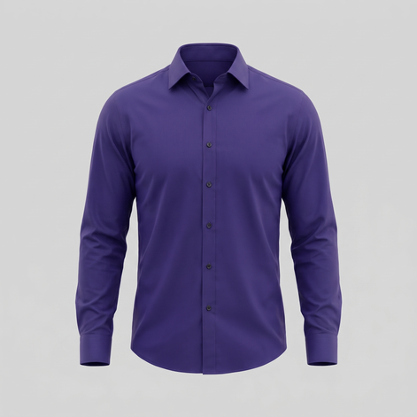 Herren Slim Fit Langarmhemd