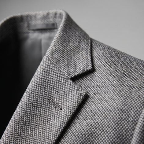 Herren Slim-Fit Winter-Blazer-Jacke