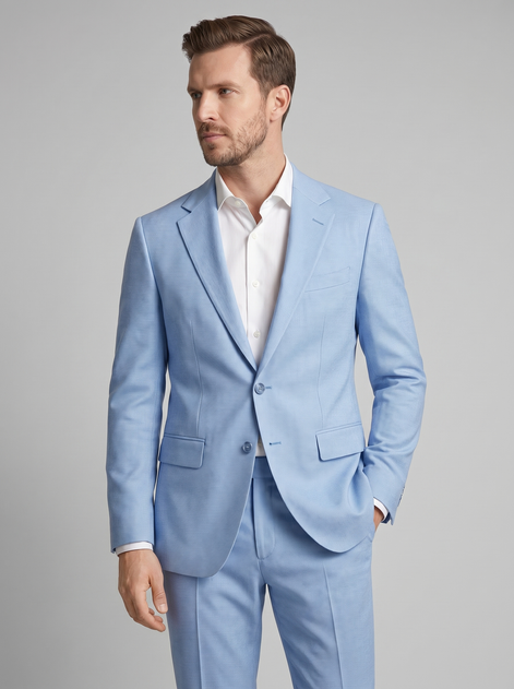 Herren Slim Fit Zweiteiliges Anzugset Für Hochzeitsgast