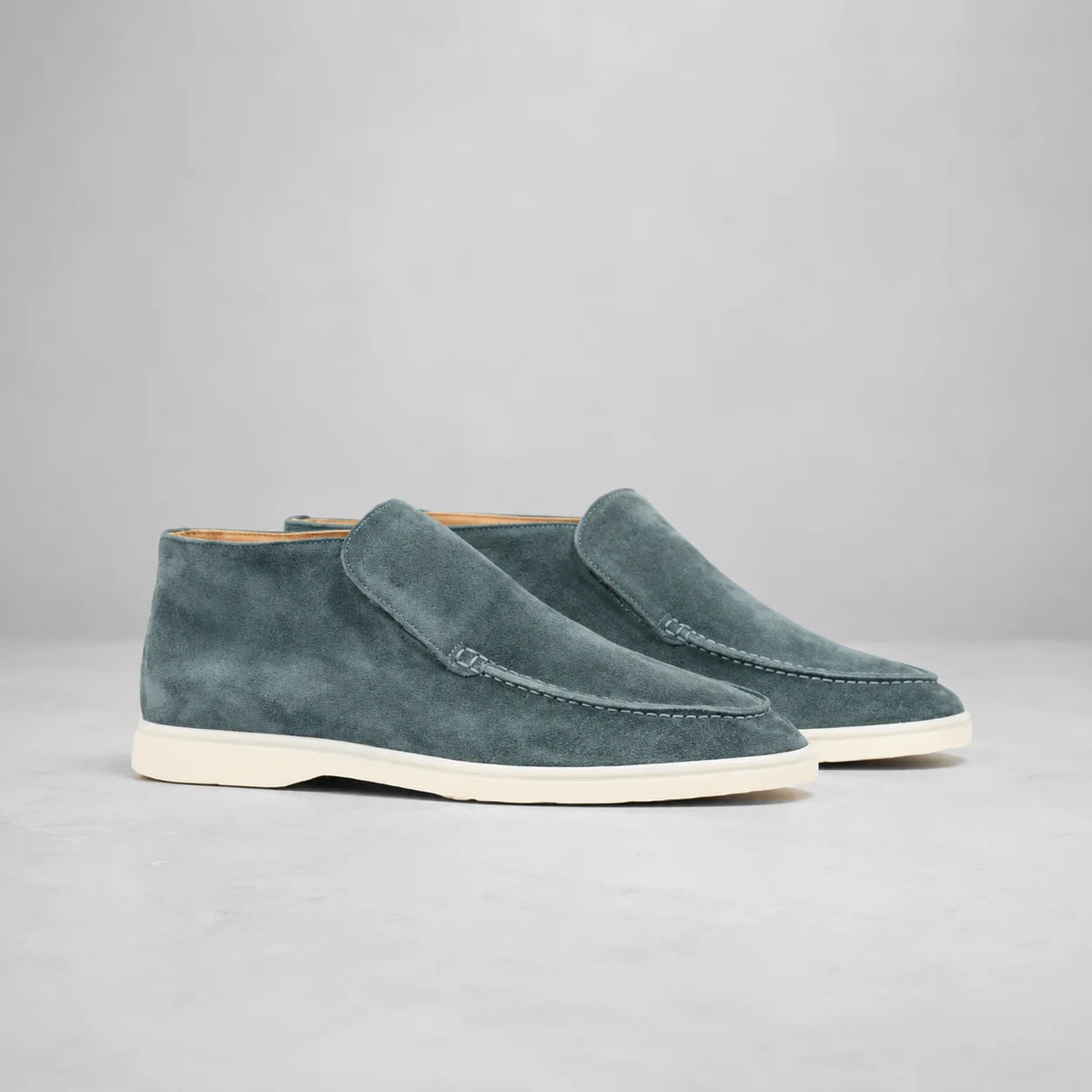 Herren Slip-On Stiefeletten mit Wildlederoptik