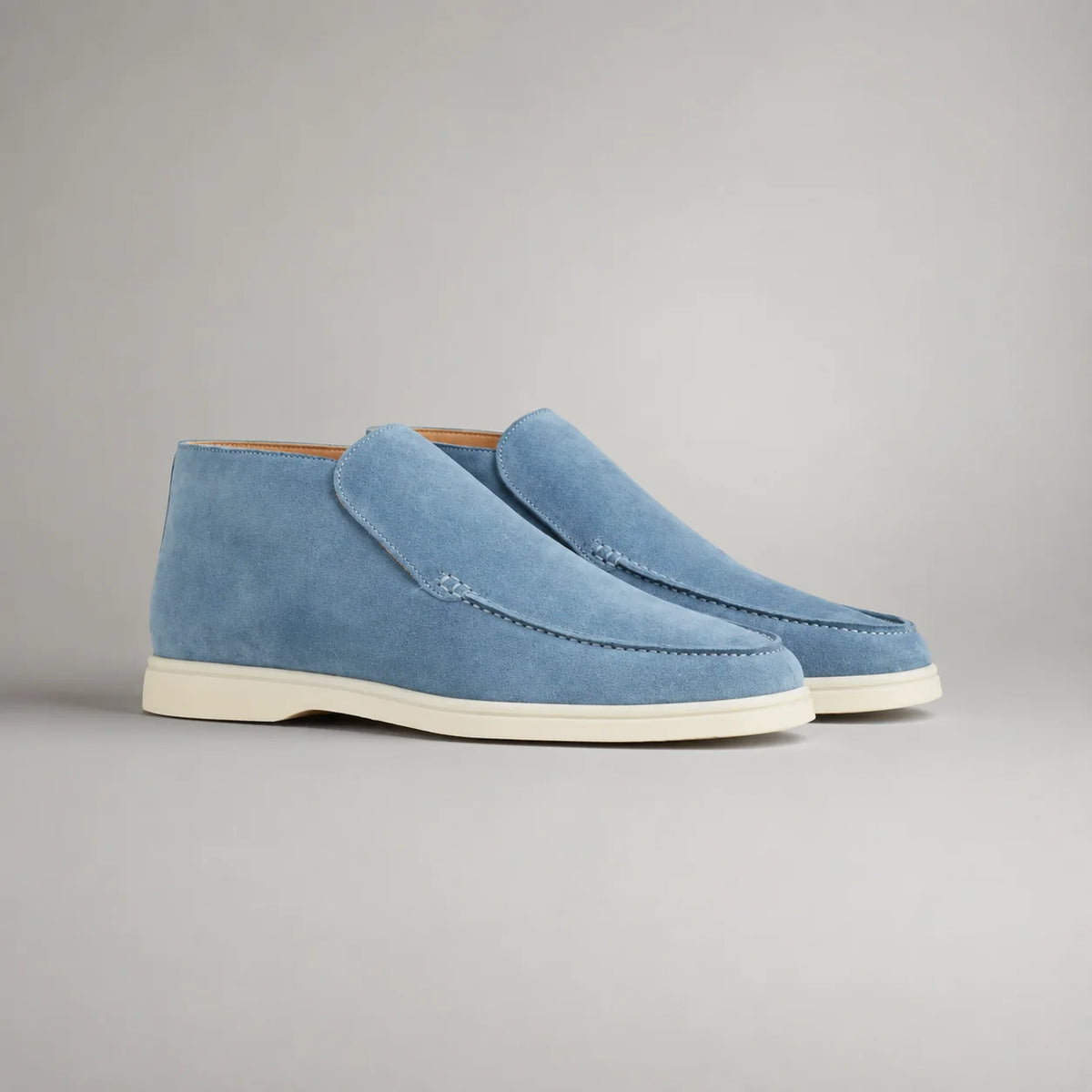 Herren Slip-On Stiefeletten mit Wildlederoptik