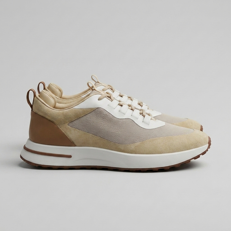 Herren Sneaker mit Mesh-Obermaterial