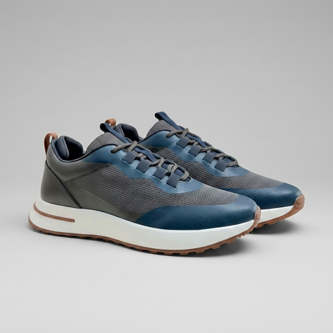 Herren Sneaker mit Mesh-Obermaterial