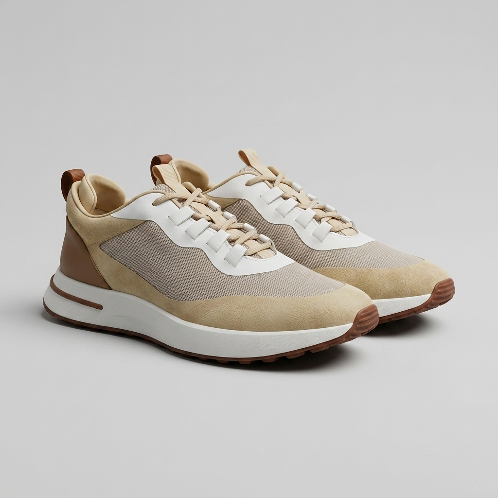 Herren Sneaker mit Mesh-Obermaterial