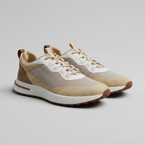 Herren Sneaker mit Mesh-Obermaterial