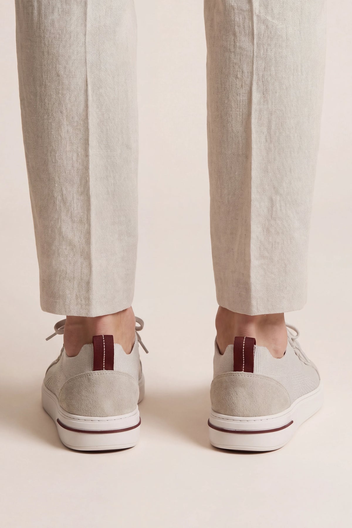 Herren Sneaker mit Wildleder-Details und Atmungsaktivem Mesh