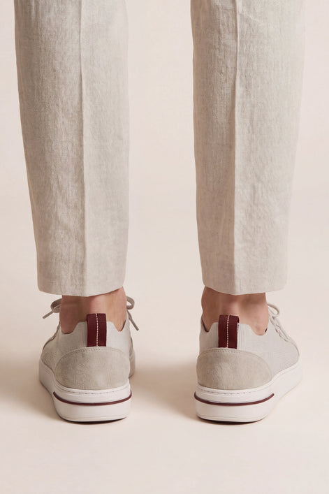 Herren Sneaker mit Wildleder-Details und Atmungsaktivem Mesh