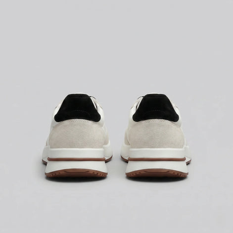 Herren Sneaker mit Wildleder- und Nylon-Details
