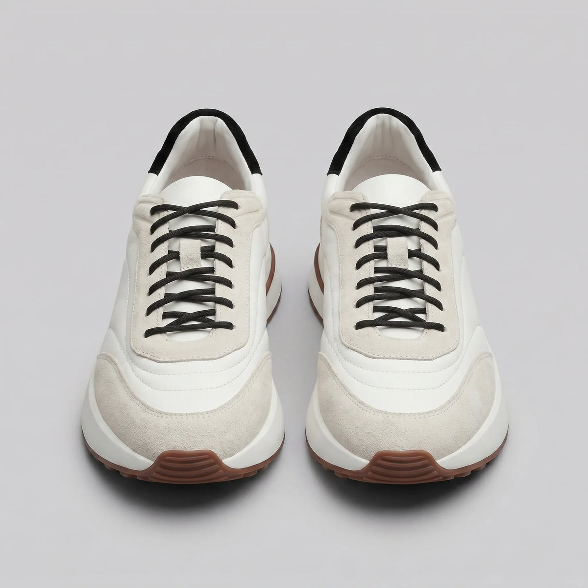 Herren Sneaker mit Wildleder- und Nylon-Details
