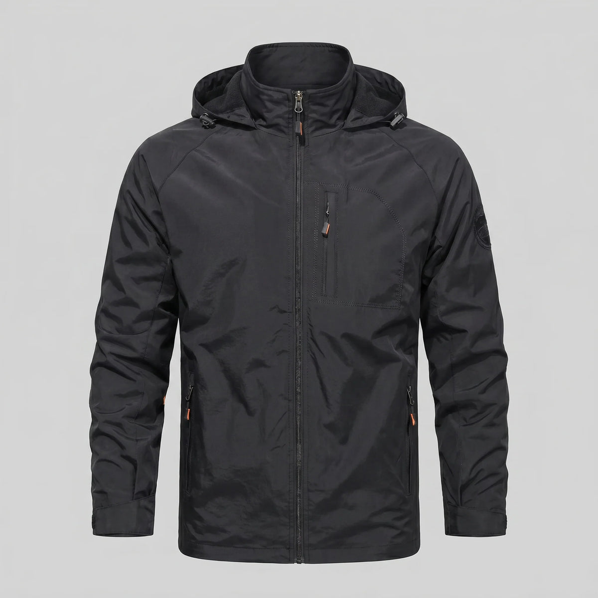 Herren Softshell-Kapuzenjacke Leicht und Atmungsaktiv