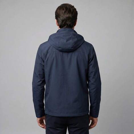 Herren Softshell-Kapuzenjacke Leicht und Atmungsaktiv
