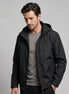 Herren Softshell-Kapuzenjacke Leicht und Atmungsaktiv