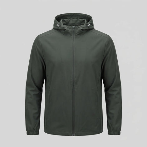 Herren Softshelljacke mit Kapuze Funktional