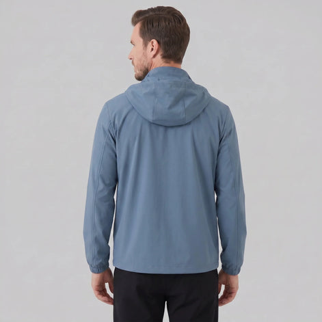 Herren Softshelljacke mit Kapuze Funktional