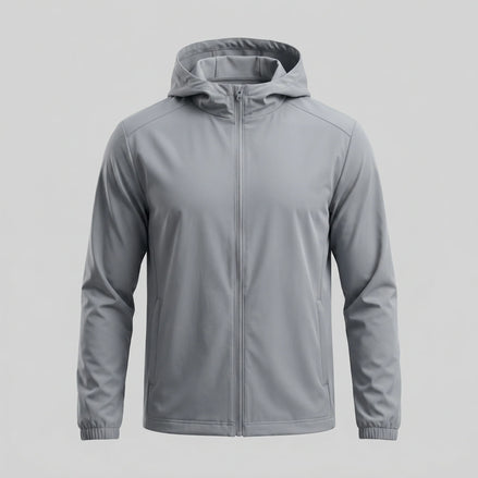 Herren Softshelljacke mit Kapuze Funktional