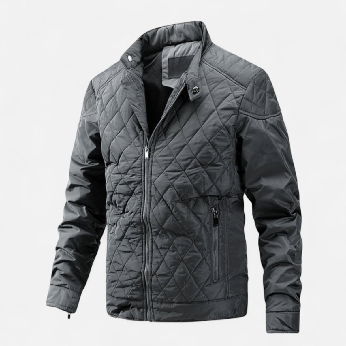 Herren Steppjacke Leicht Wattiert