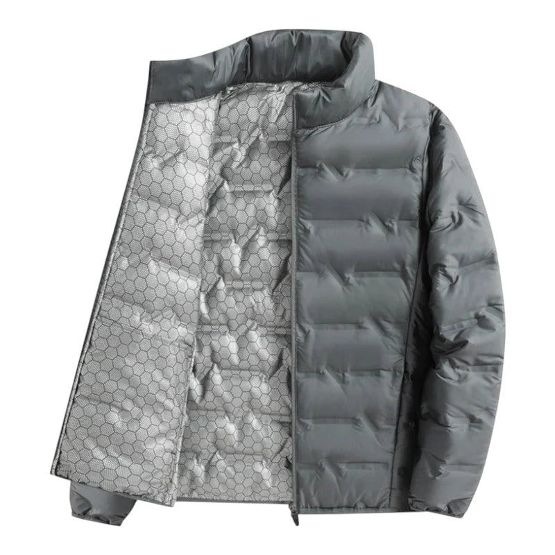 Herren Steppjacke Moderne Herbstjacke Wärmend