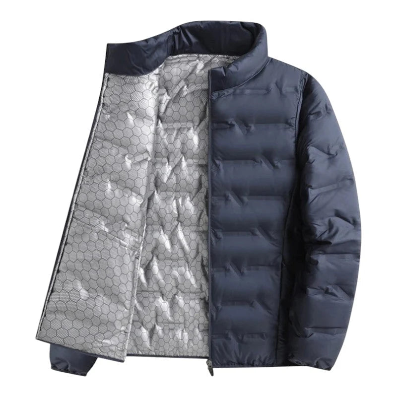 Herren Steppjacke Moderne Herbstjacke Wärmend